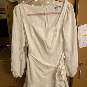 princess polly nwt white villa dress